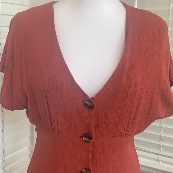 BP | Prairie Button Front Mini Dress - Picture 8 of 8